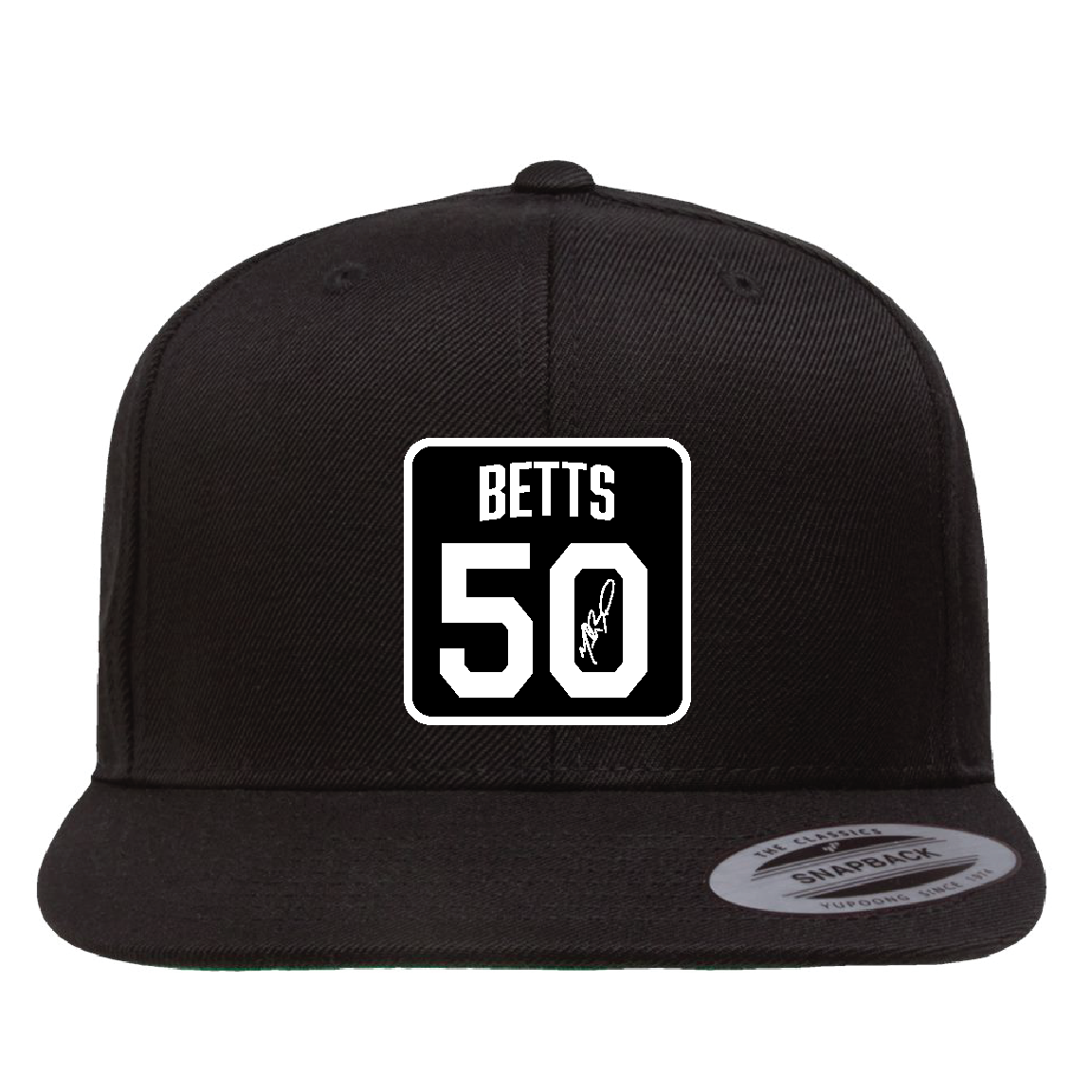 Custom Black/Black 50 Betts Hat
