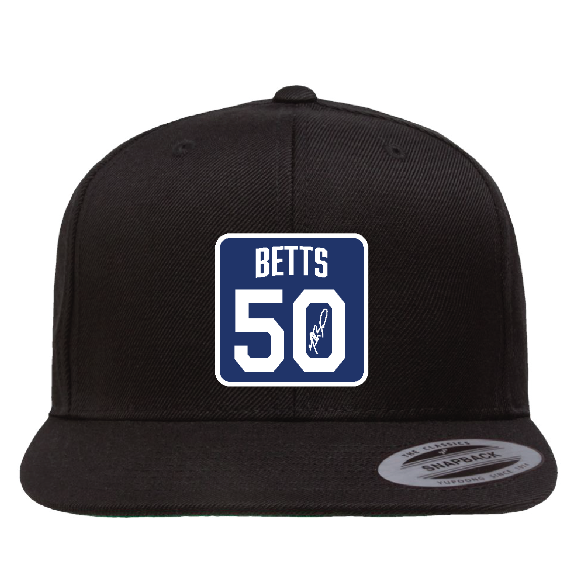 Custom Black/Blue 50 Betts Hat