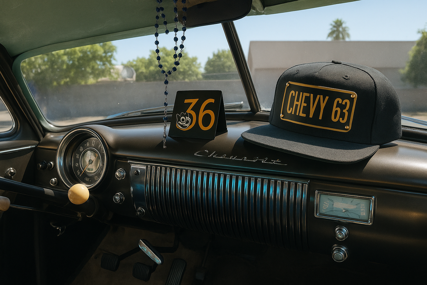 Custom Lowrider Year - Dash Table Number Any number