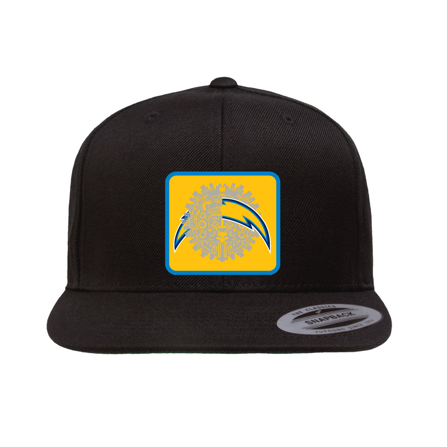 Custom Cal. Chargers Plaque Hat - OSPS Chargers Plaque Style