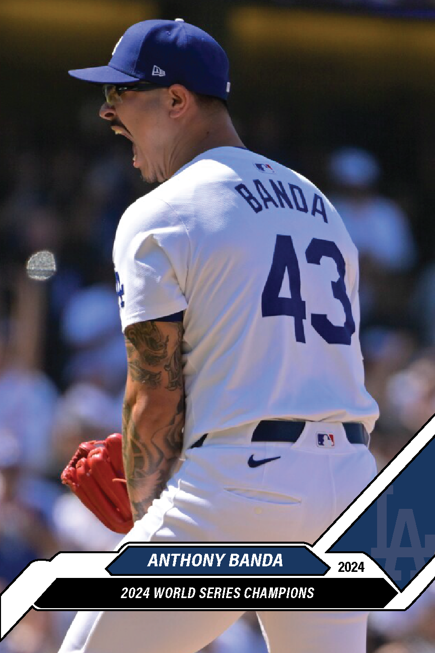 Custom Banda Sport Card Wall Sign