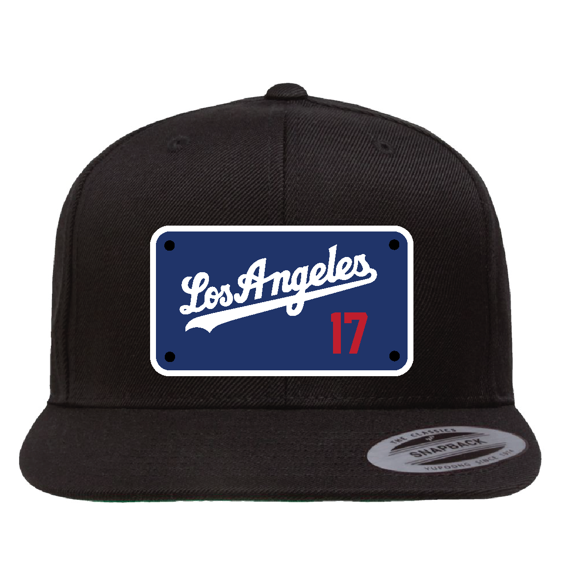 Custom Black/Blue Los Angeles Ohtani Hat