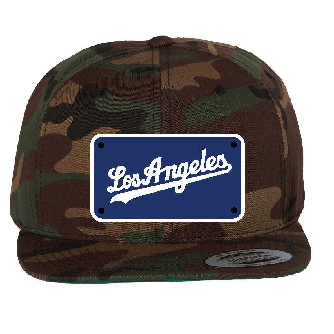 Custom Camo Los Angeles Dodgers Hat