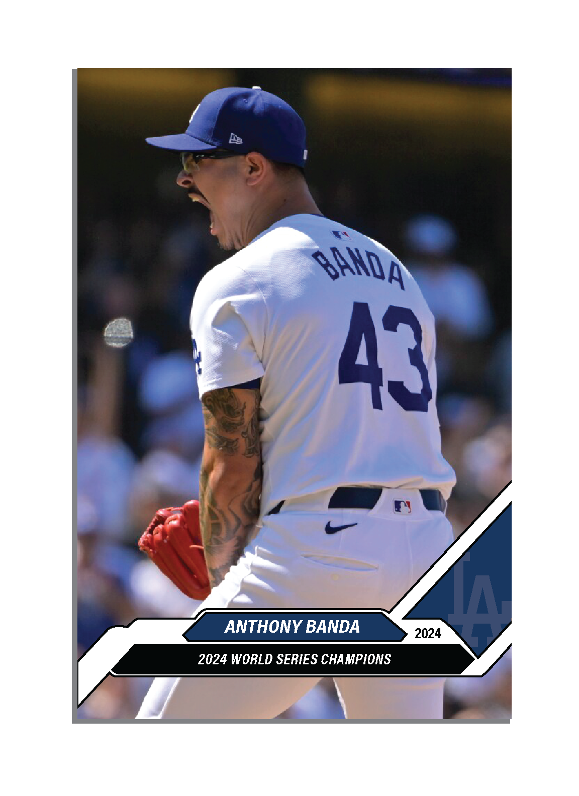 Custom Banda Sport Card Wall Sign