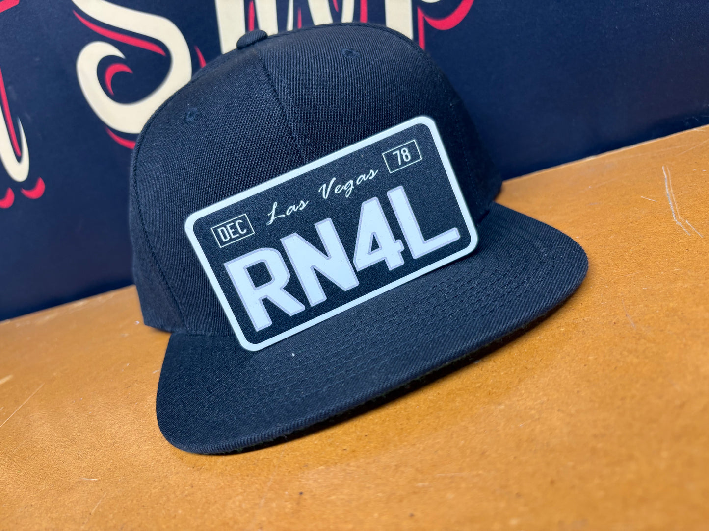 RN4L License Plate Hat - OSPS Plaque Style