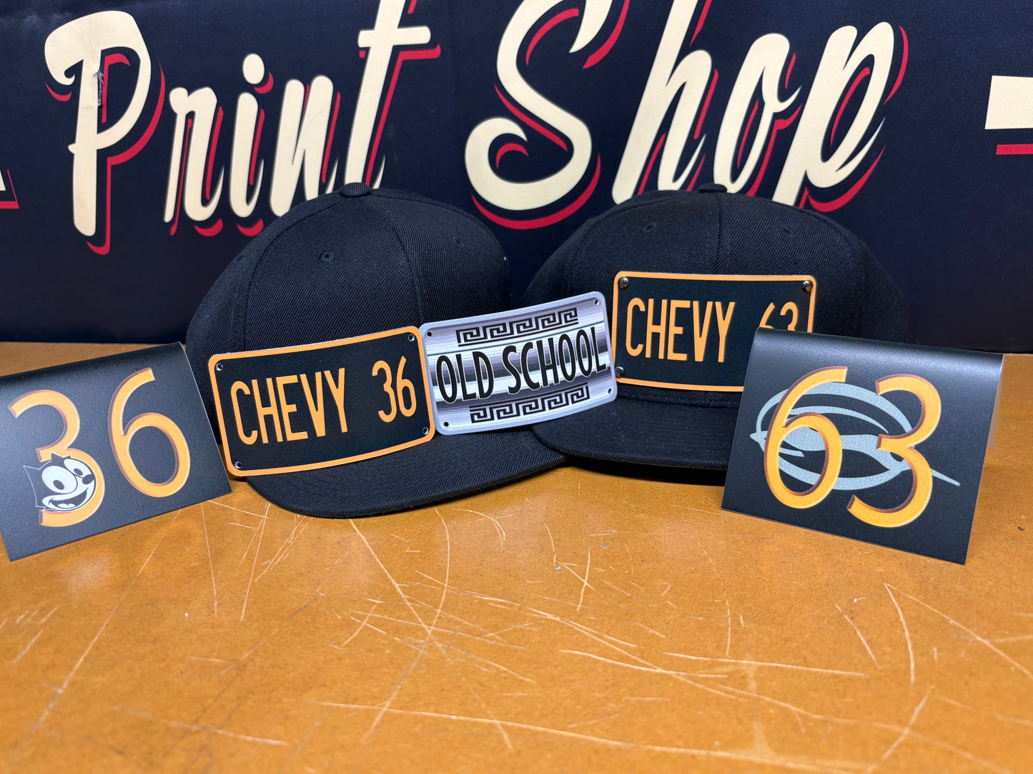 Custom Lowrider Year - Dash Table Number Any number
