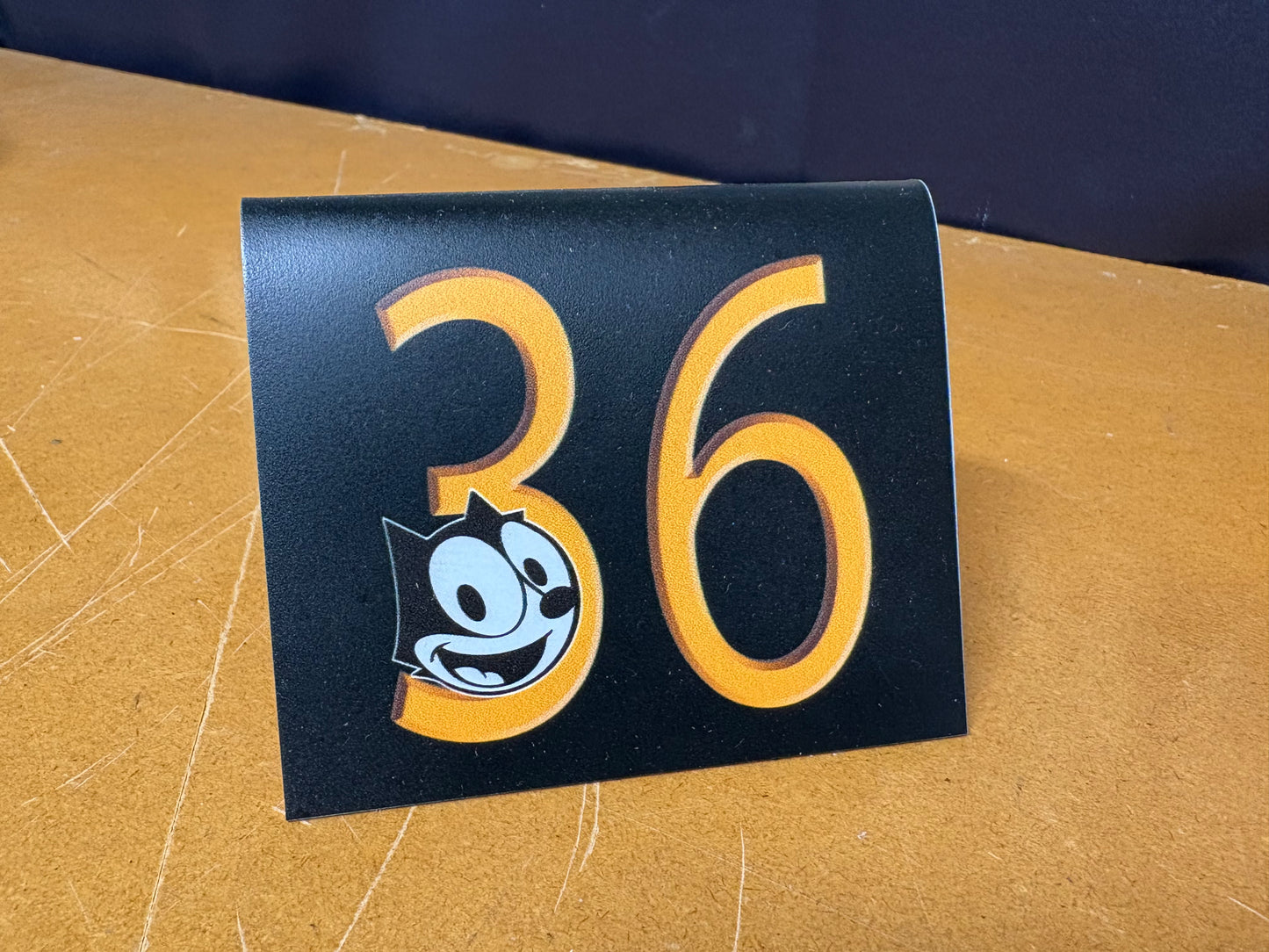 Custom Lowrider Year - Dash Table Number Any number