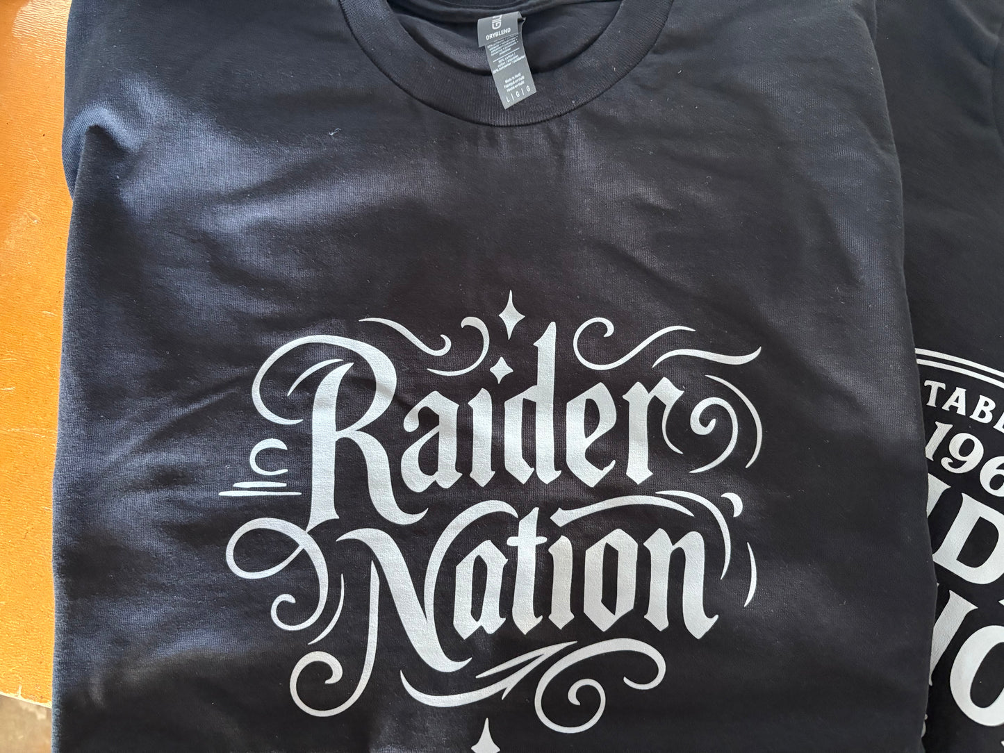 Script Raider Nation T-Shirt - Raiders