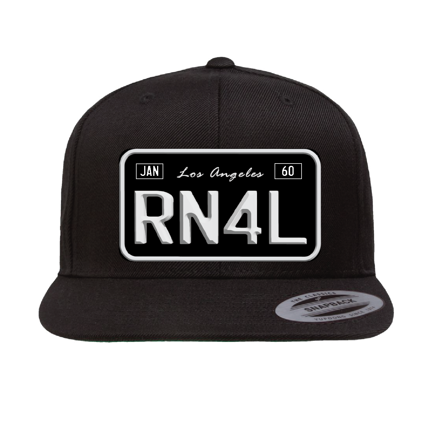 Custom Raiders/RN4L License Plate Hat - OSPS Plaque Style