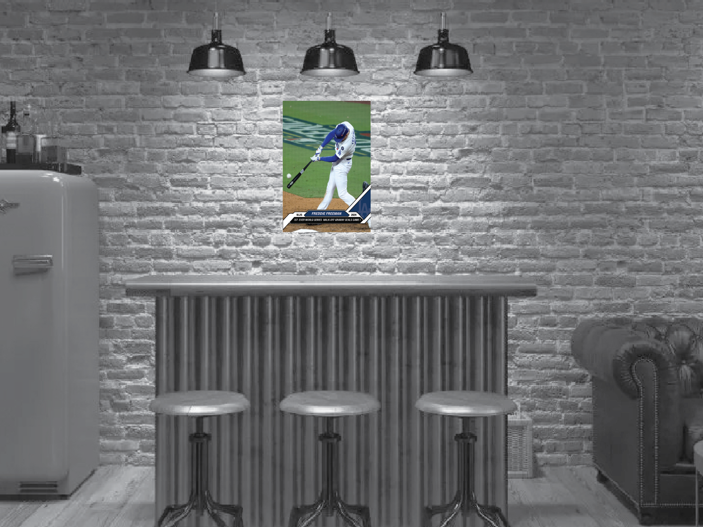 Custom Freddie Freeman Sport Card
