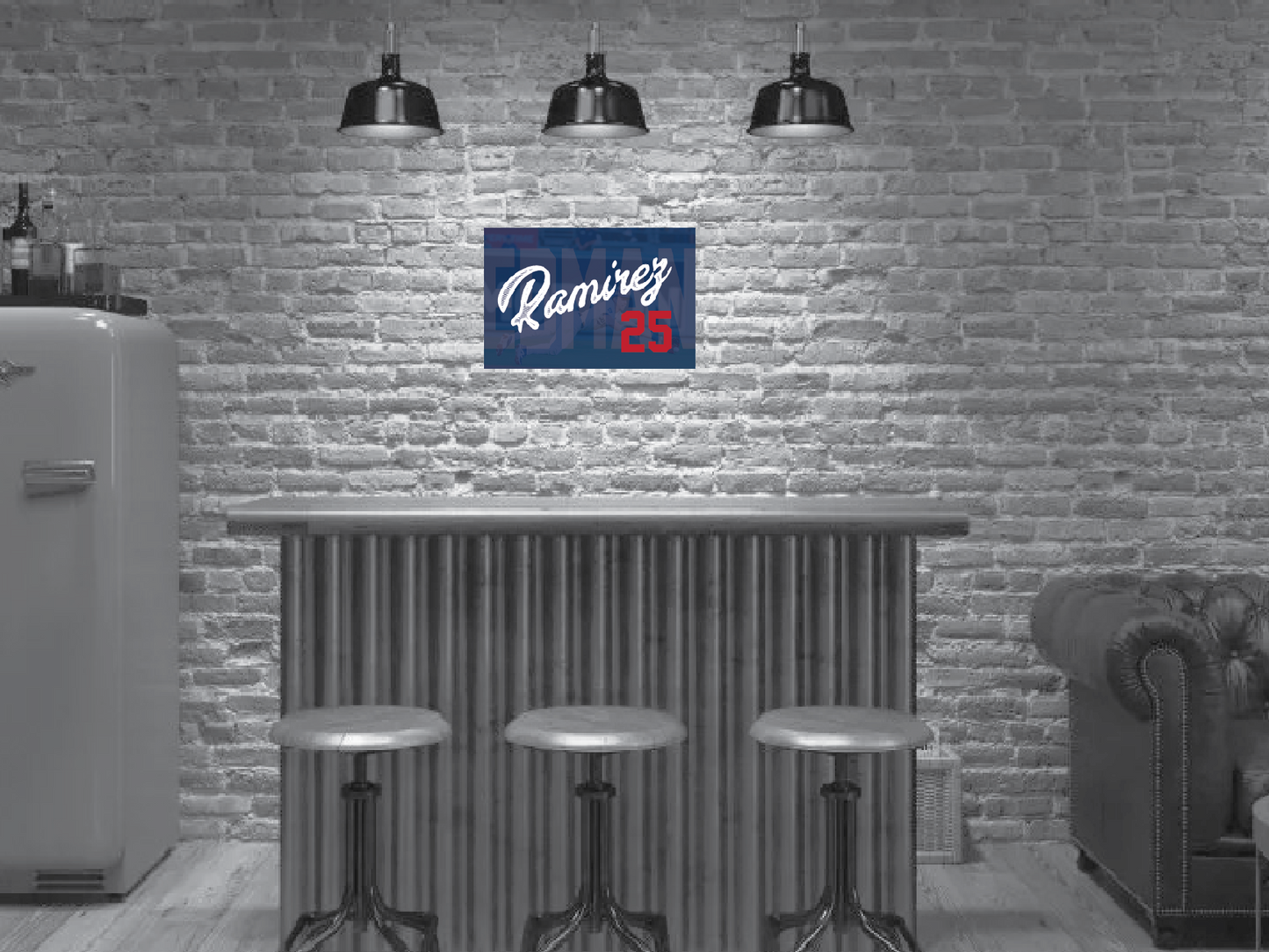Personalized Edman Wall Sign