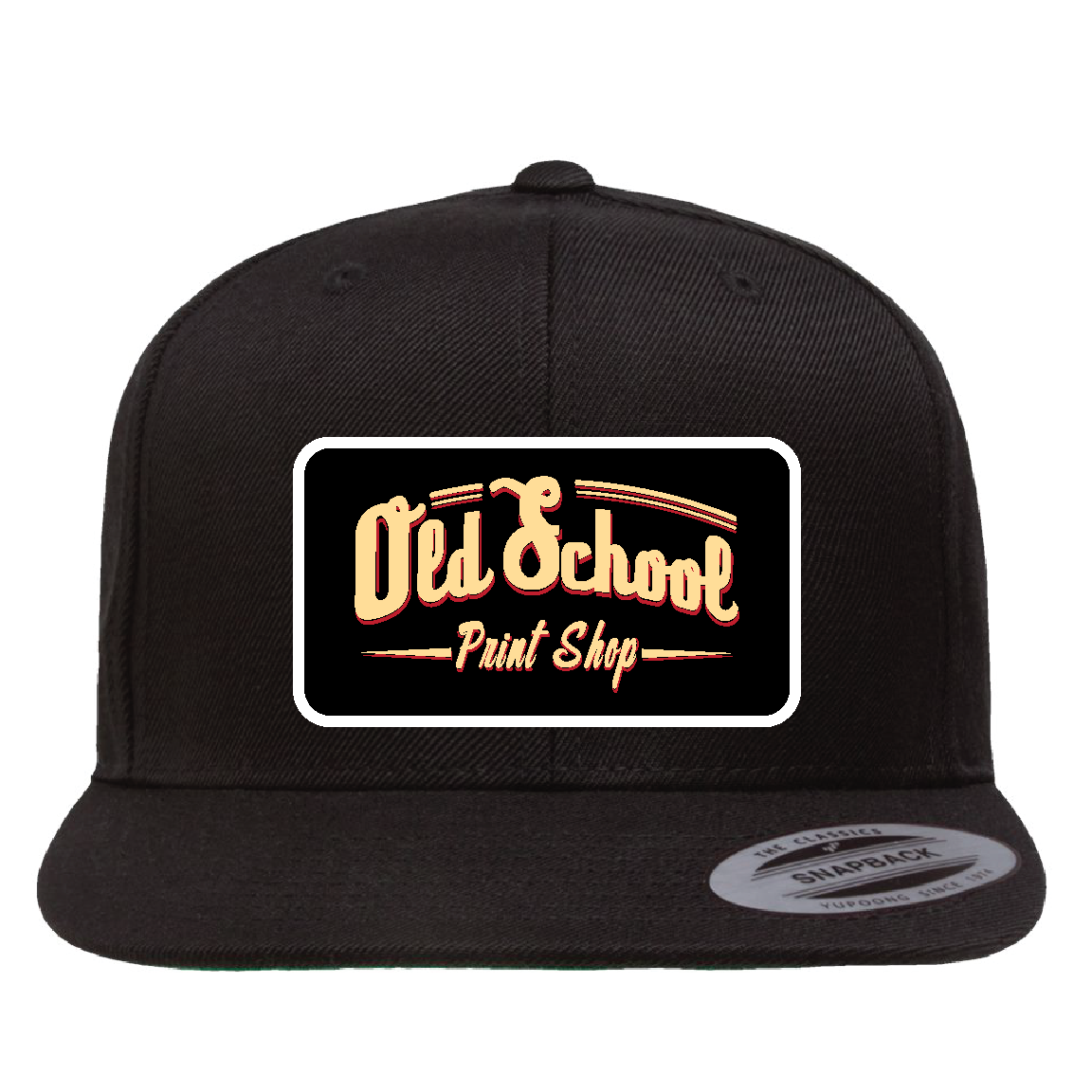 Custom Plaque Flat Hat