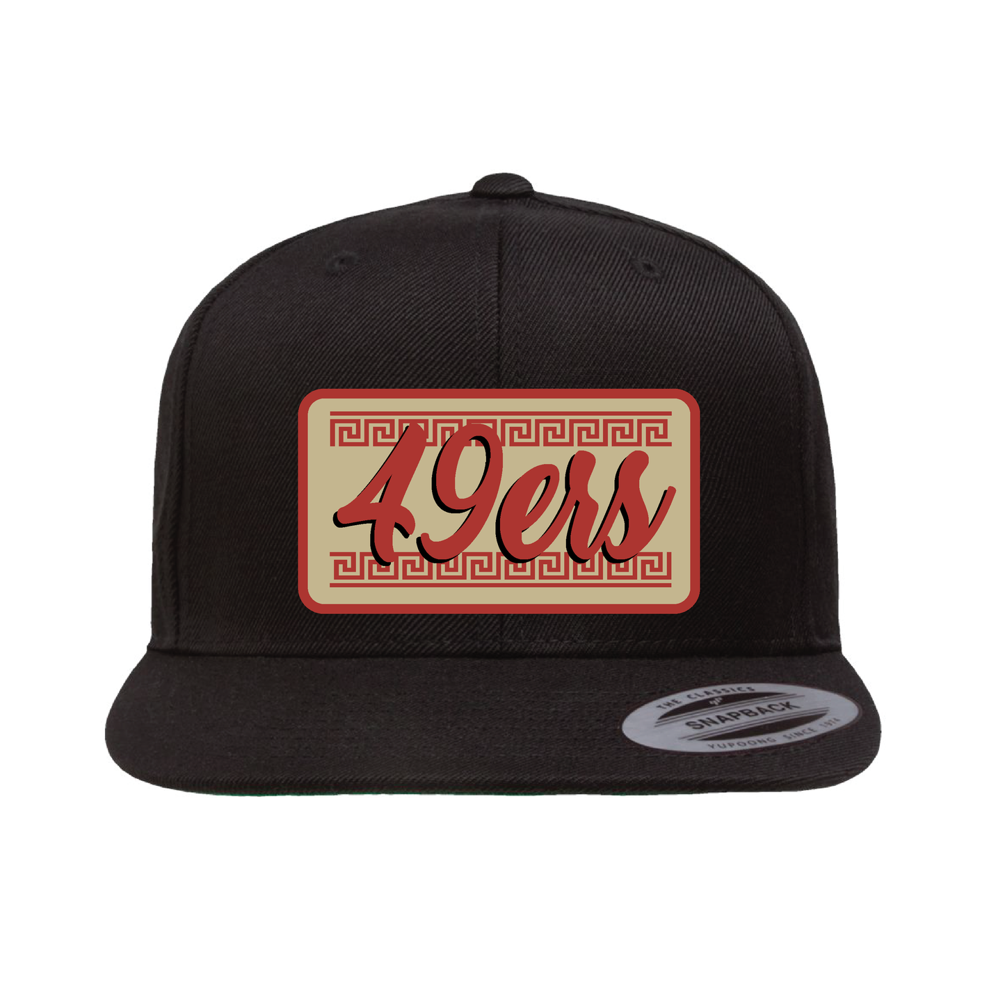 Raza 49ers Plaque Hat - OSPS 49ers Plaque Style
