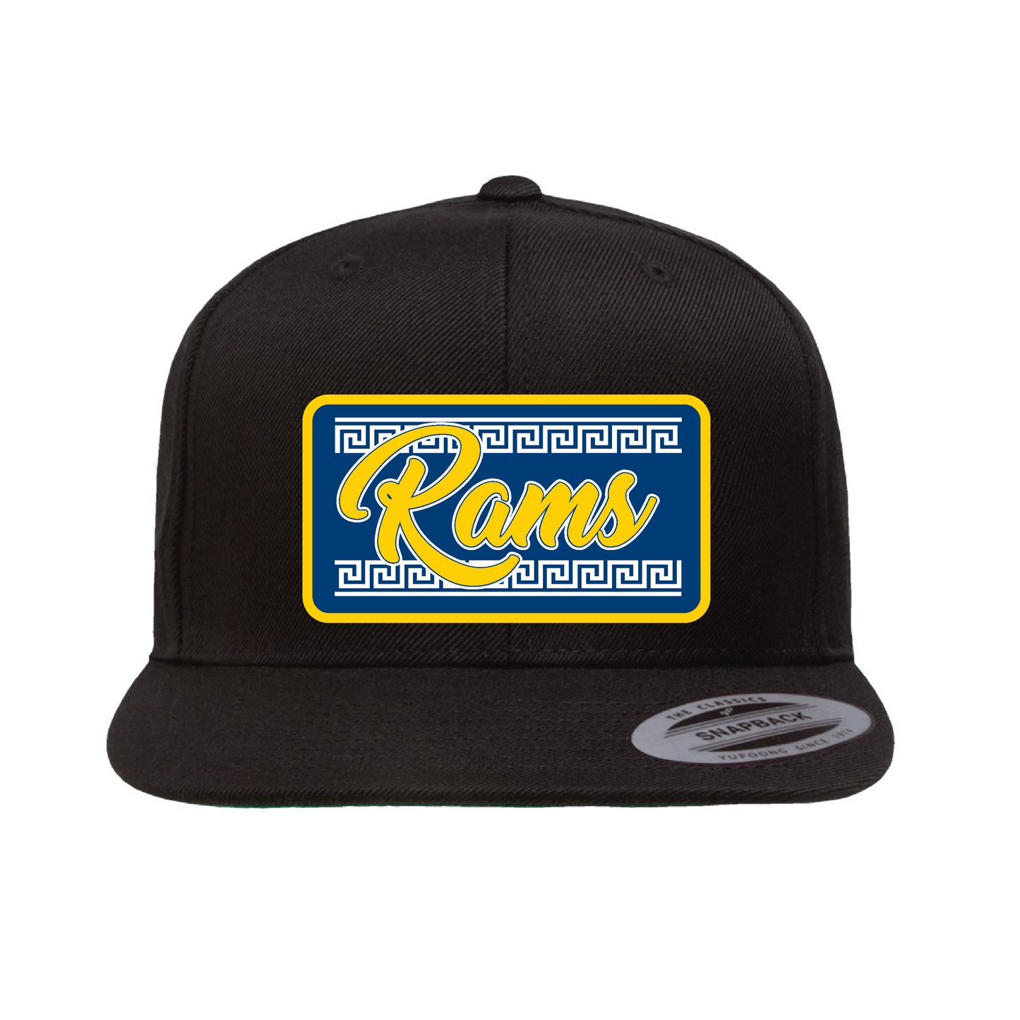 Custom Raza Rams Plaque Hat - OSPS Rams Plaque Style