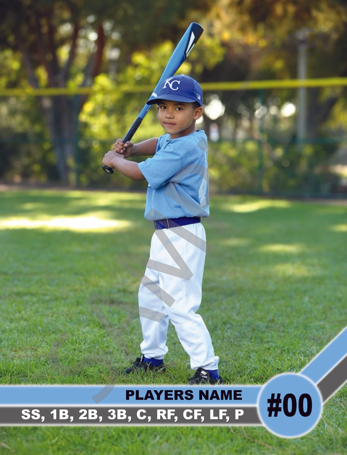 Personalized Sport Card Wall Sign