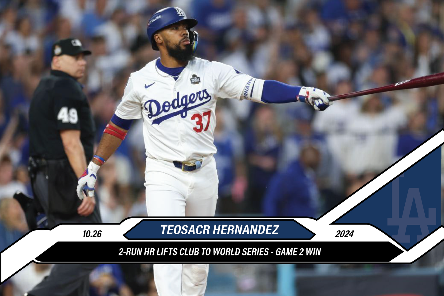 Custom TEOSCAR H Sport Card Sign