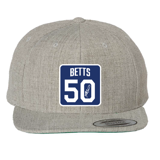 Custom Grey/Blue 50 Betts Hat