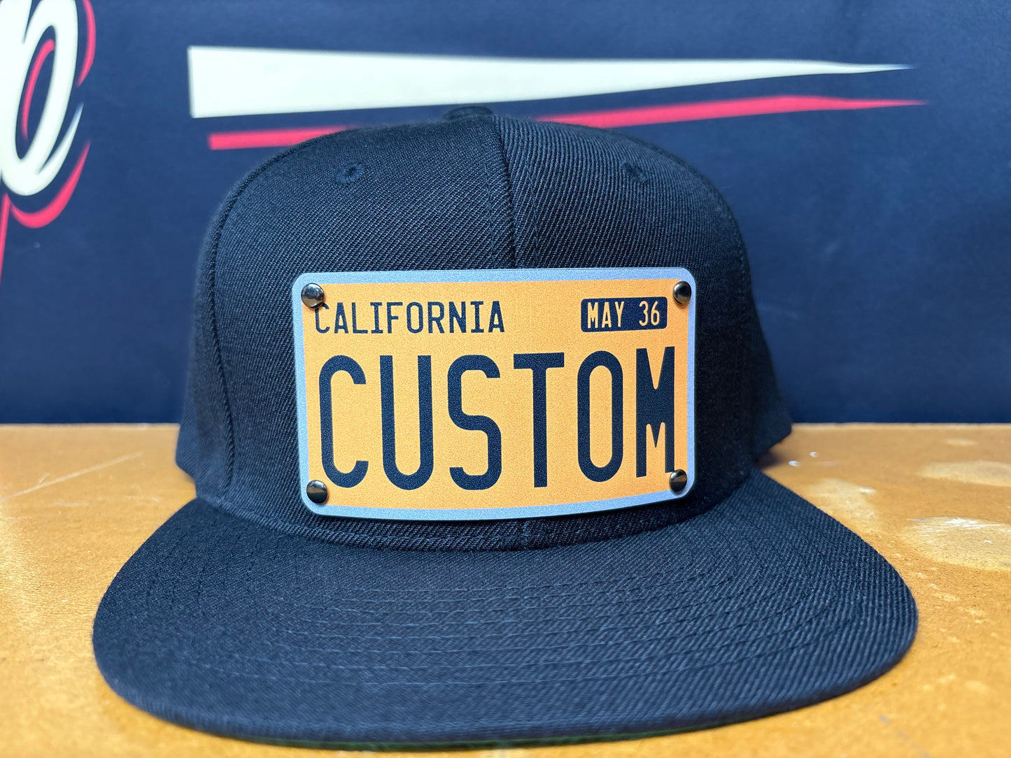 Personalized 50’ License Plate Vibe hat