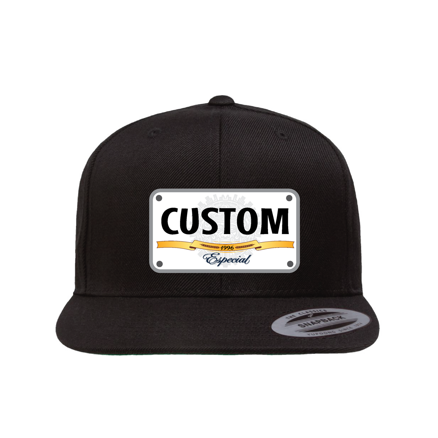 Modelo Beer Customizable Plaque Flat Hat