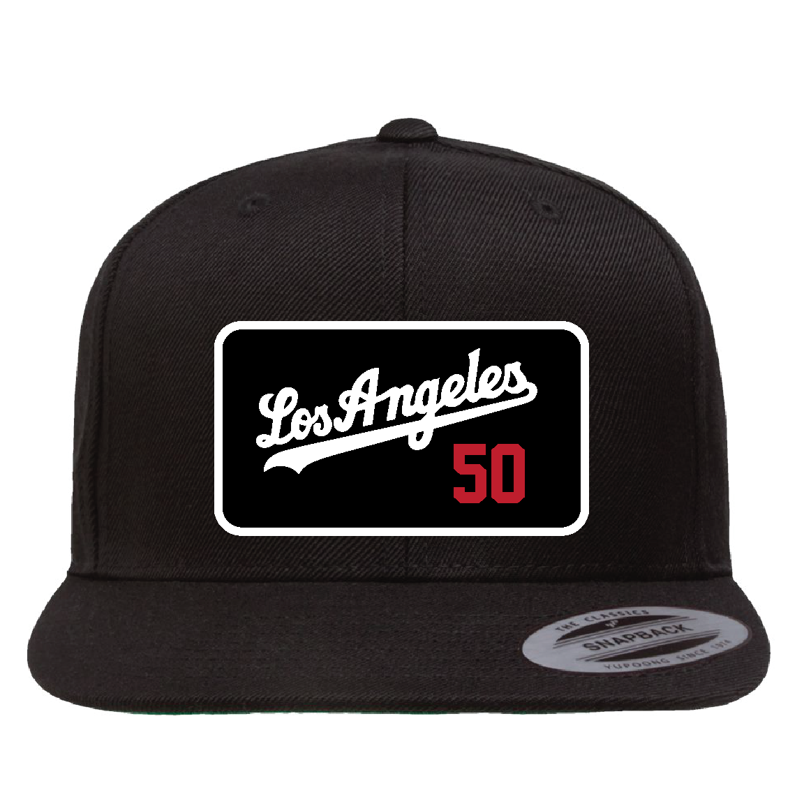 Custom Black/Black Los Angeles Betts Hat