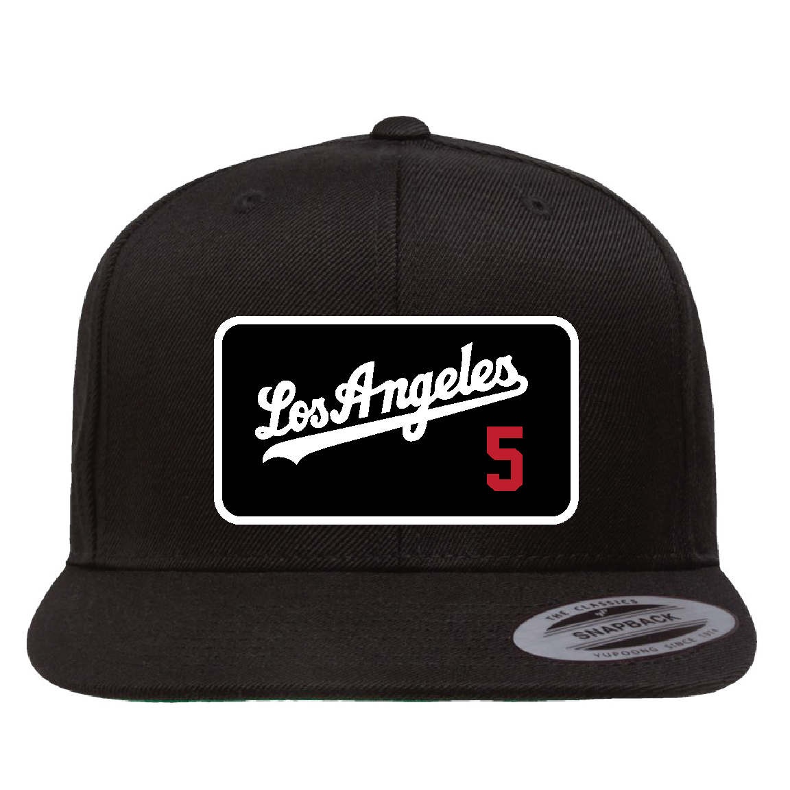 Custom Black/Black Los Angeles Freeman Hat