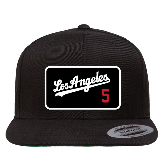 Custom Black/Black Los Angeles Freeman Hat