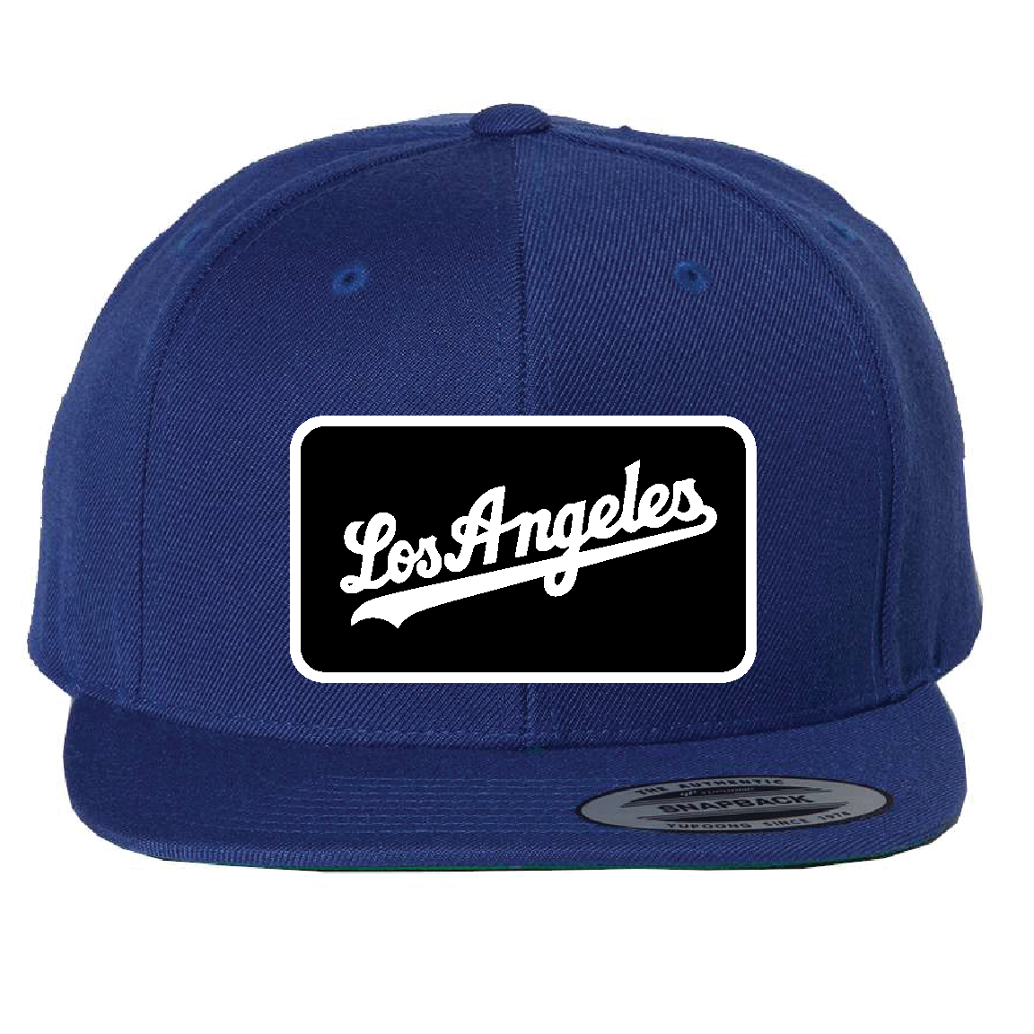 Custom Blue/Black Los Angeles Dodgers Hat
