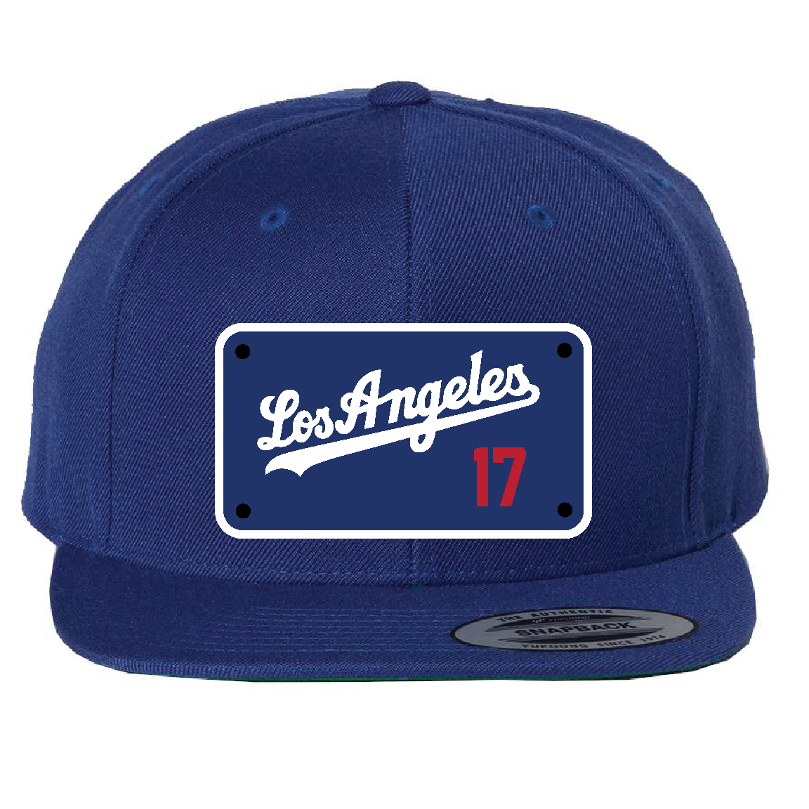 Custom Blue/Blue Los Angeles Ohtani Hat