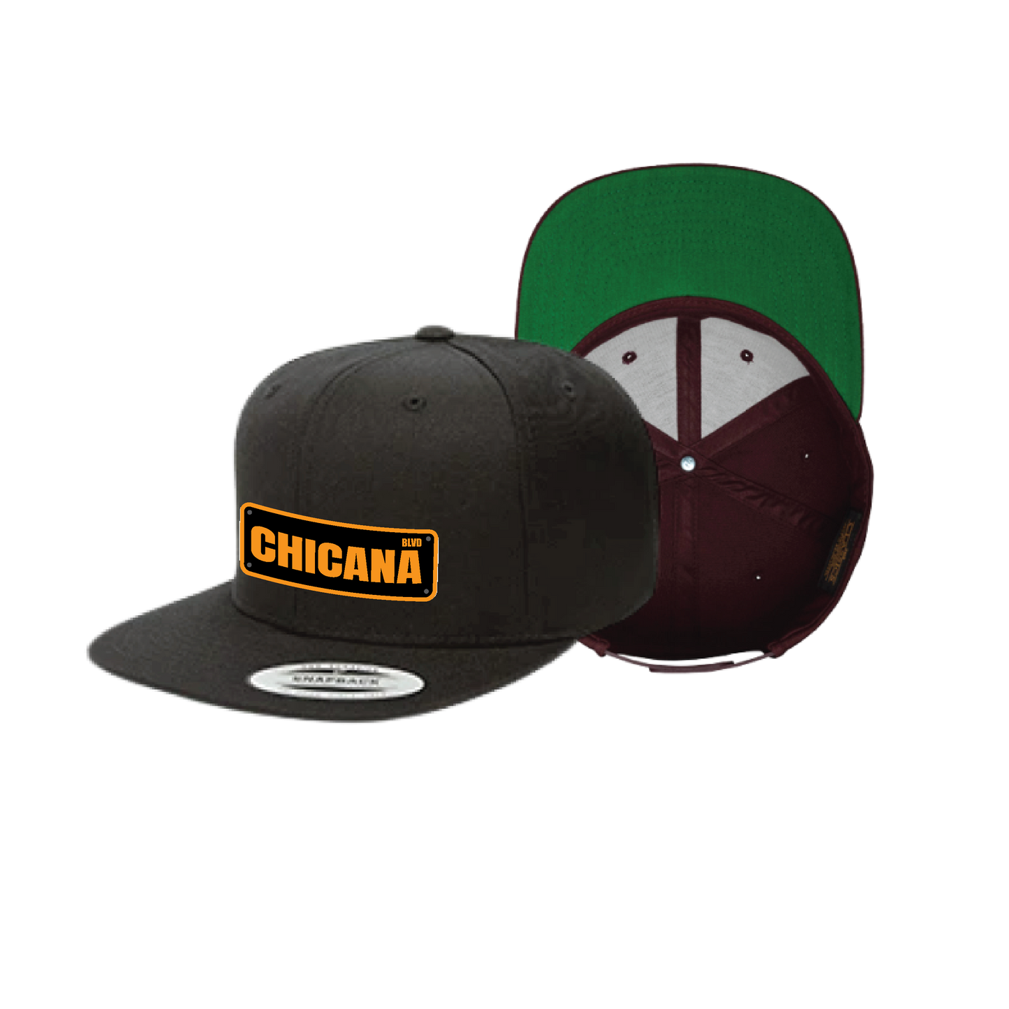 Chicana BLVD Sign Plaque Flat Hat