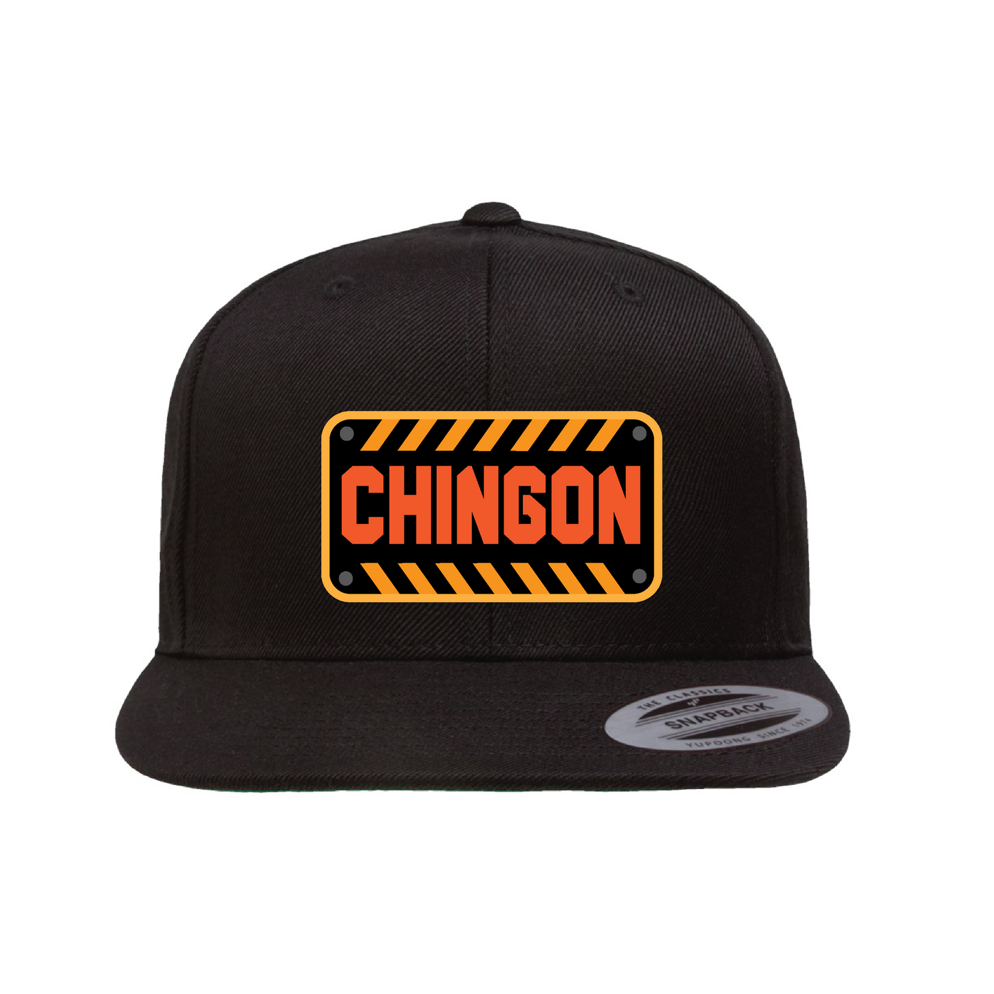 Chingon Safety Plaque Flat Hat