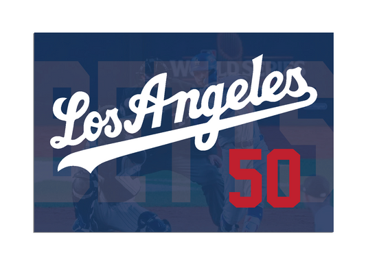Custom Mookie Betts wall sign