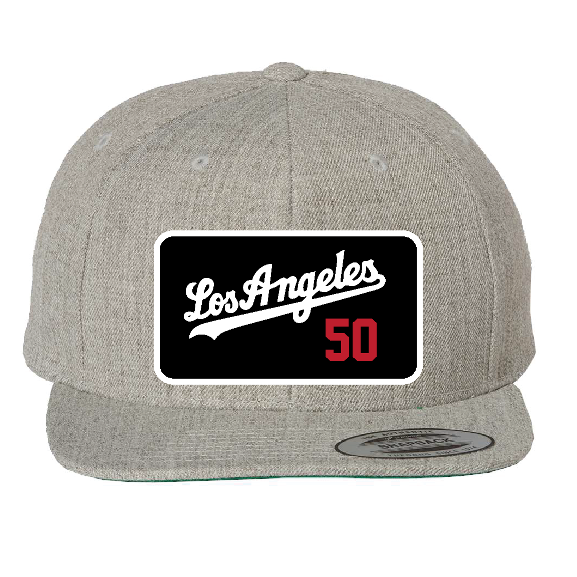 Custom Grey/Black Los Angeles Betts Hat