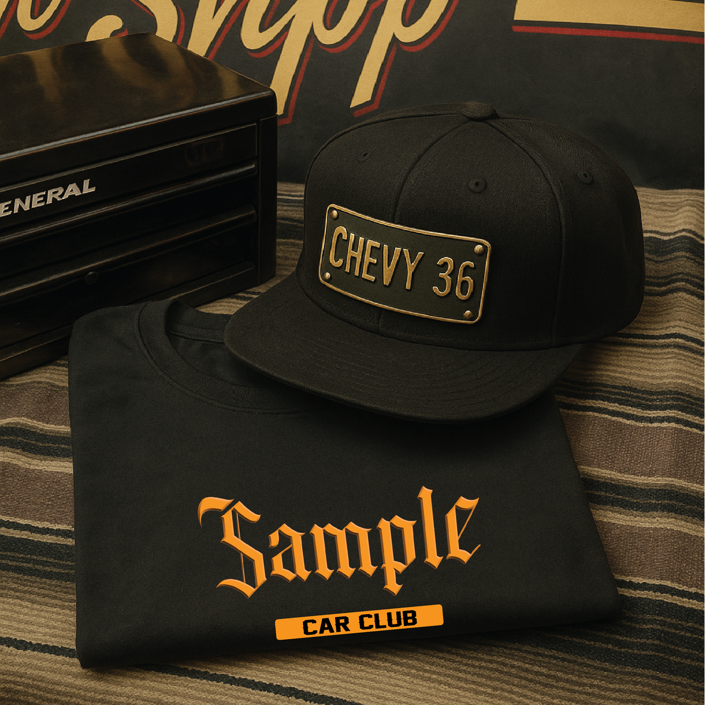 Custom Hat and TShirt Combo