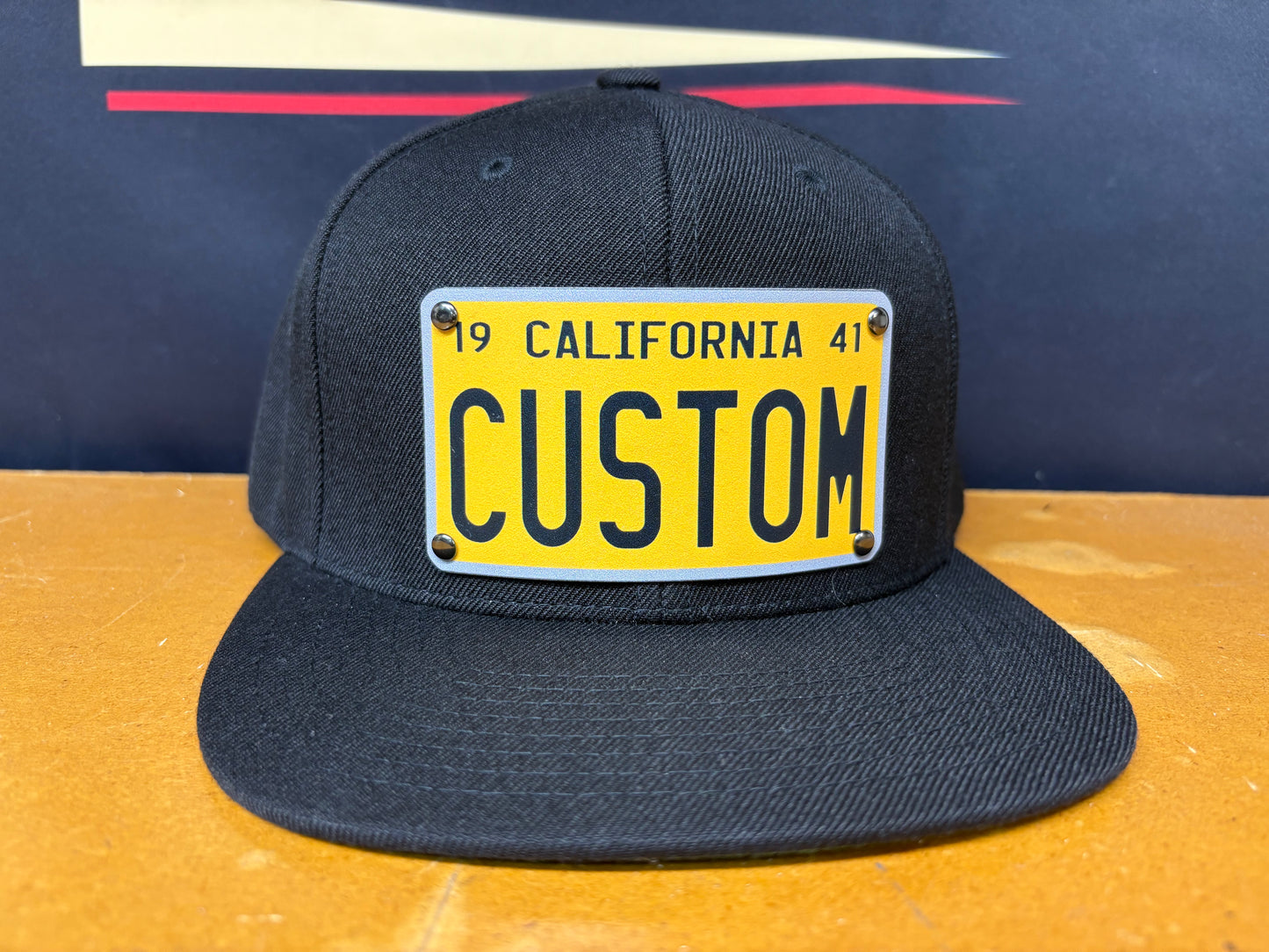 Personalized 40s’ License Plate Vibe Hat