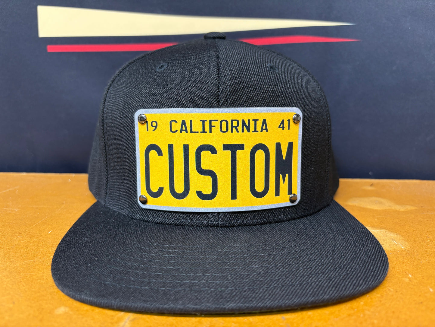 Personalized 40s’ License Plate Vibe Hat