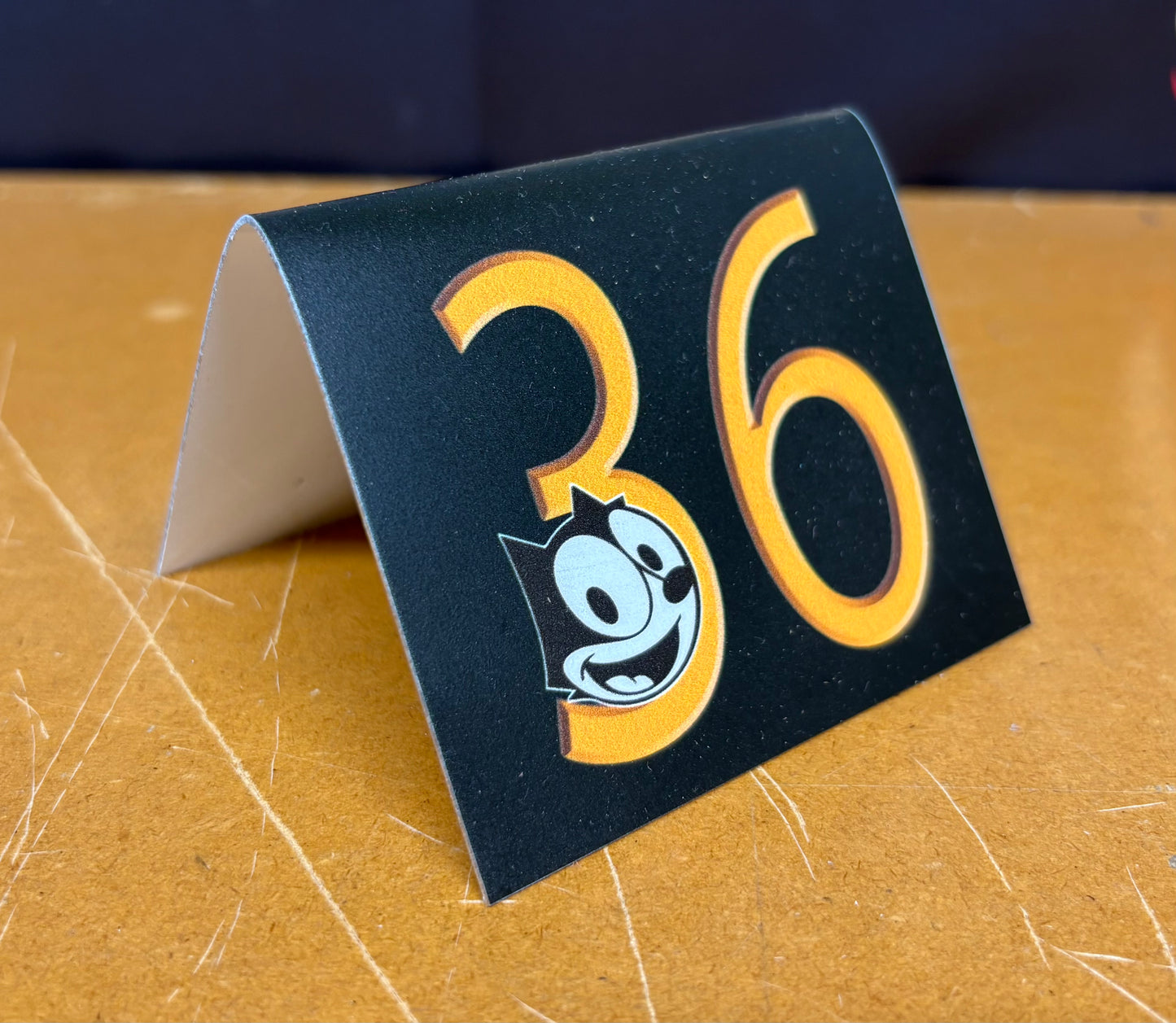 Custom Lowrider Year - Dash Table Number Any number