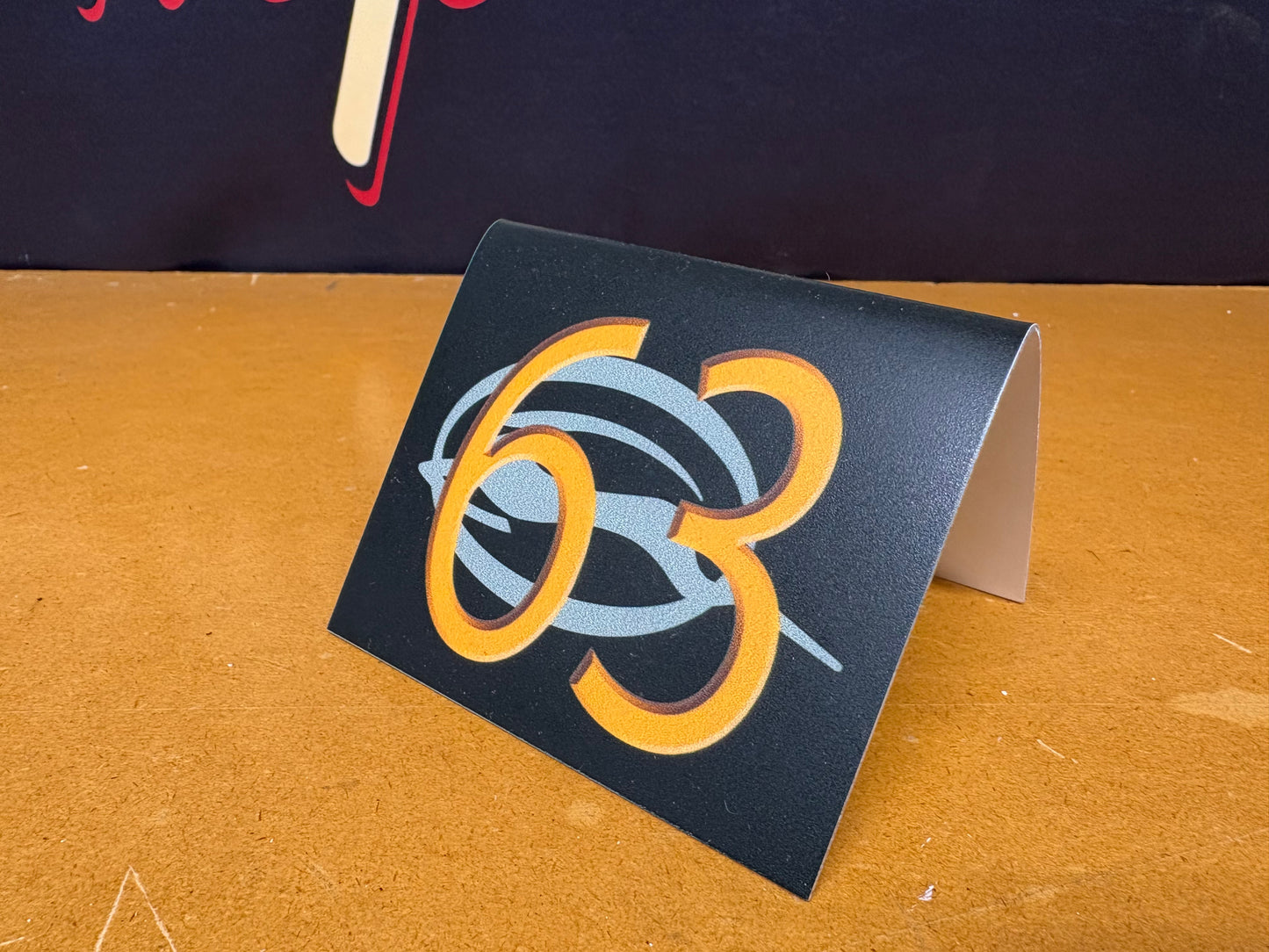 Custom Lowrider Year - Dash Table Number Any number
