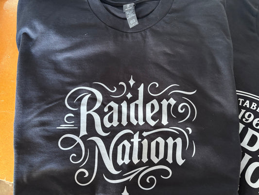 Script Raider Nation T-Shirt - Raiders