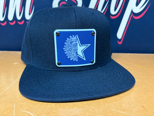 Custom Cal. Cowboys Plaque Hat - OSPS Cowboys Plaque Style