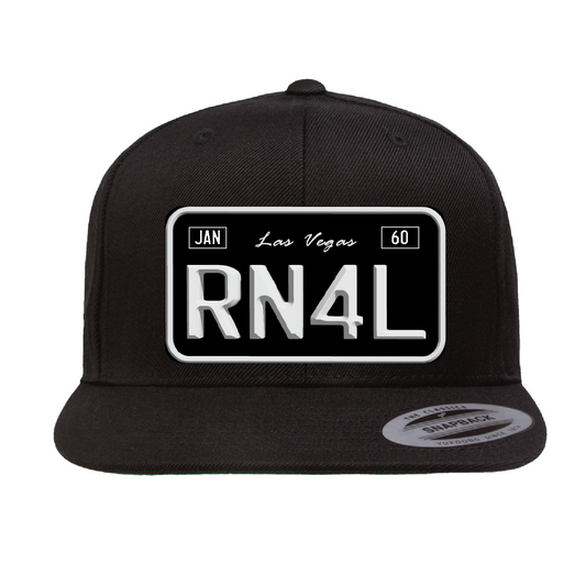 Custom RN4L/Raiders License Plate Hat - OSPS Plaque Style