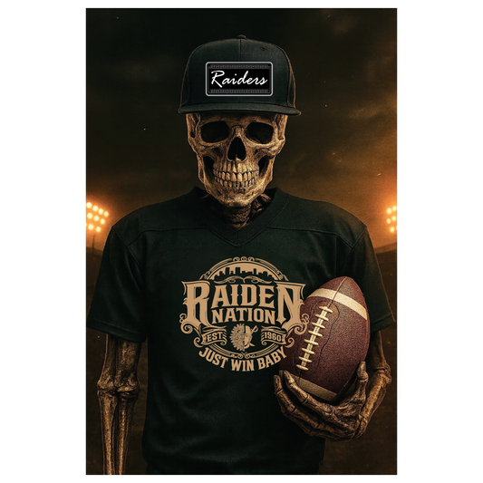 Old School Raider Nation T-Shirt - Raiders