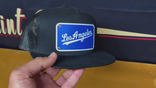 Custom Black/Black Los Angeles Ohtani Hat